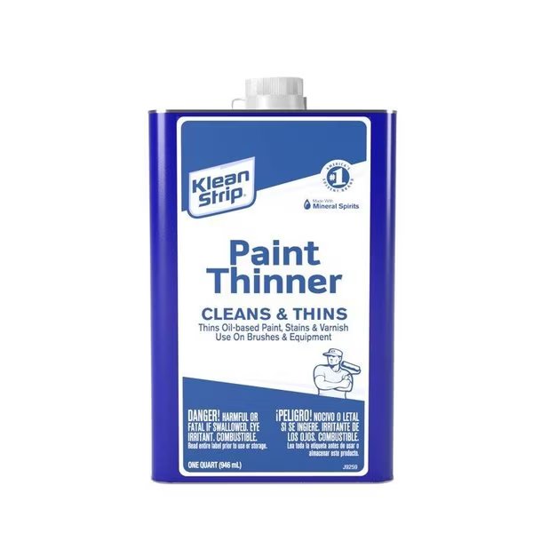 Mineral Spirits Paint Thinner 1 qt, Klean-Strip, Mfr#: QKPT94003